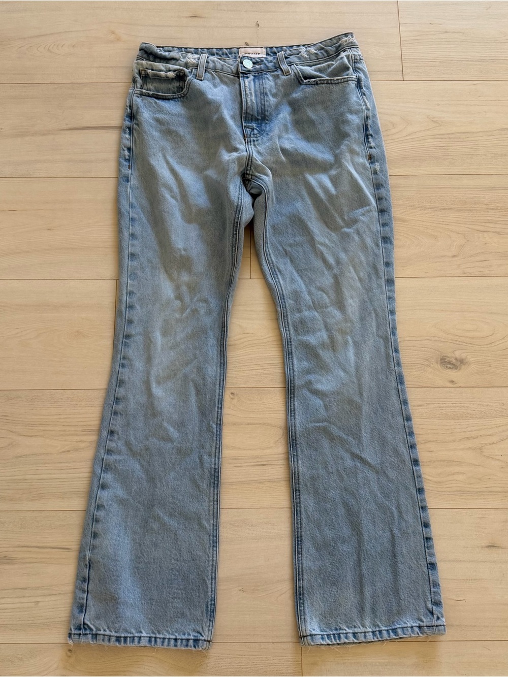 Frame Denim Light Blue Bootcut Jeans